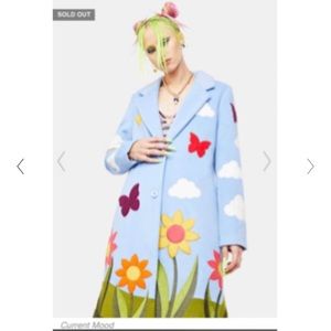 Dollskill Song of nature wool coat
